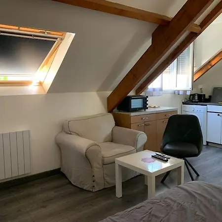 Tres Beau Studio Tout Equipe A 20 Mn De Paris 圣格拉蒂安